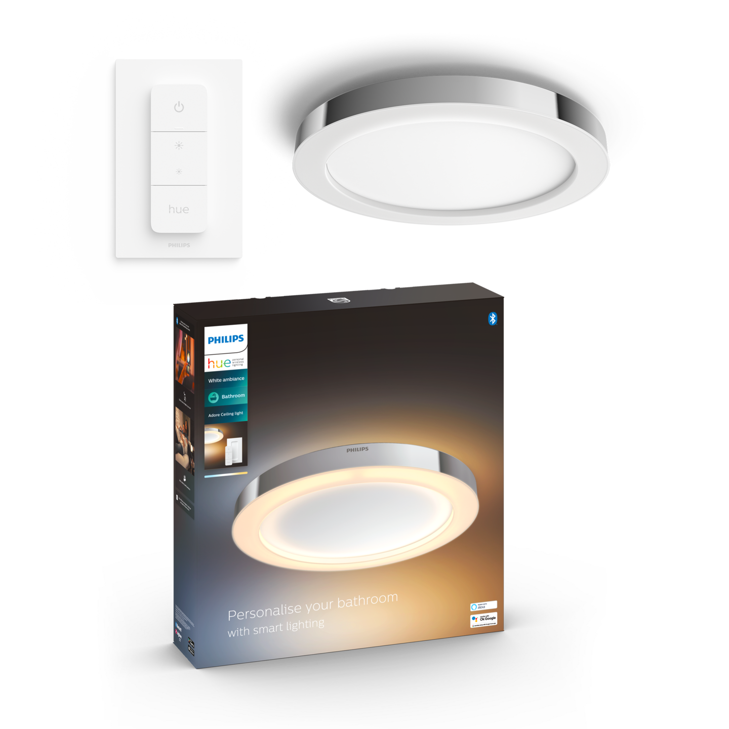 HUE PHILIPS HUE ADORE PLAFOND KROM PHILIPS