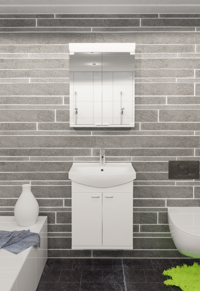 Allaskaappi Polaria SC600 valkoinen