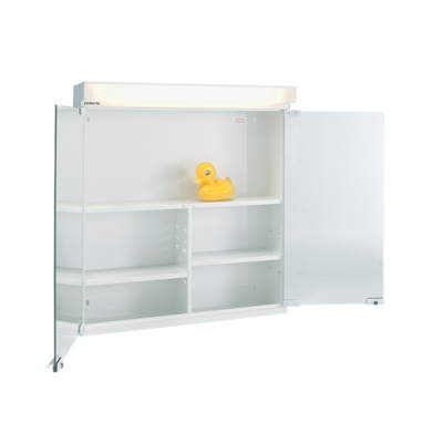 SPELSKÅP POLARIA MED LED, LJUS VPK550 HÖGER