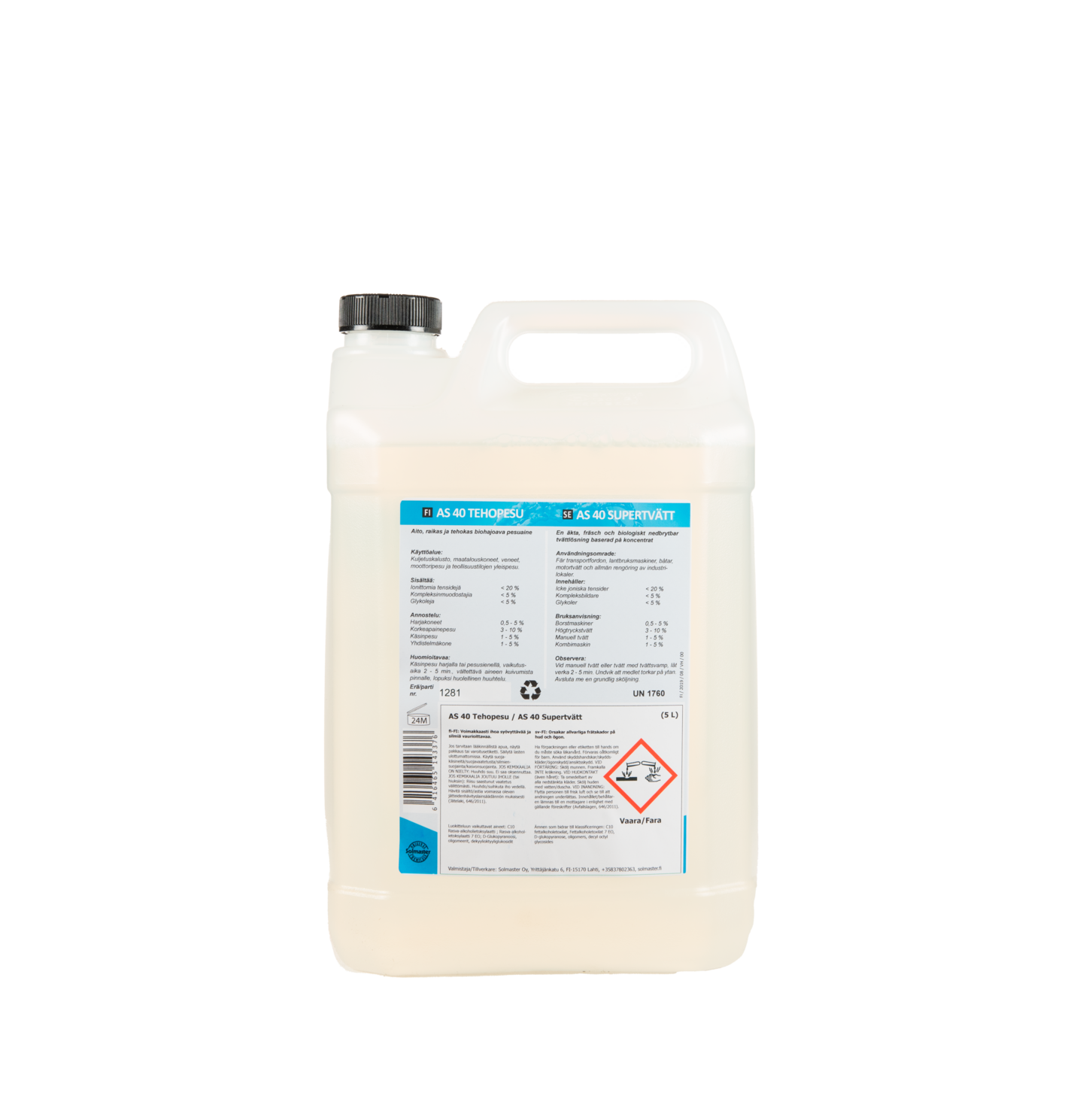 Tehopesu Solmaster AS 40 5l