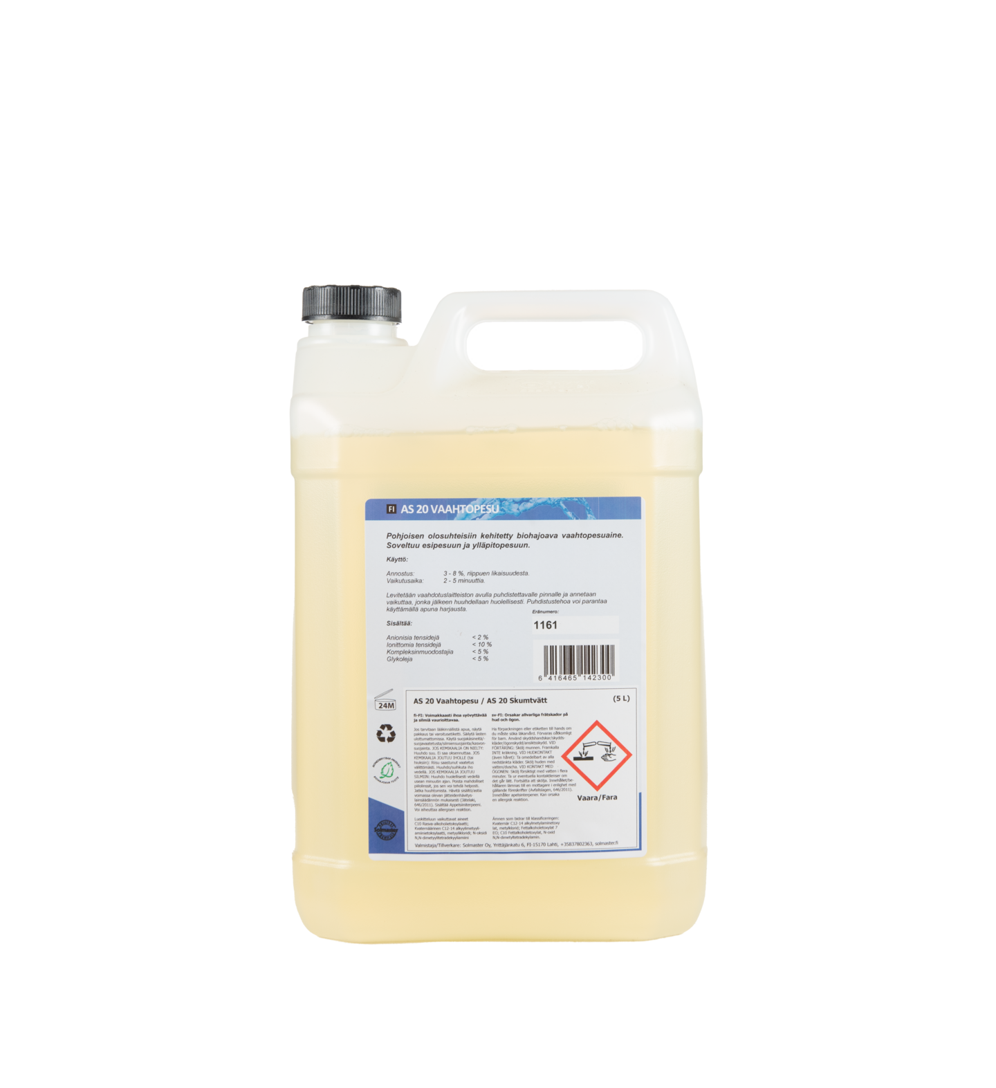 Vaahtopesu Solmaster AS 20 5l