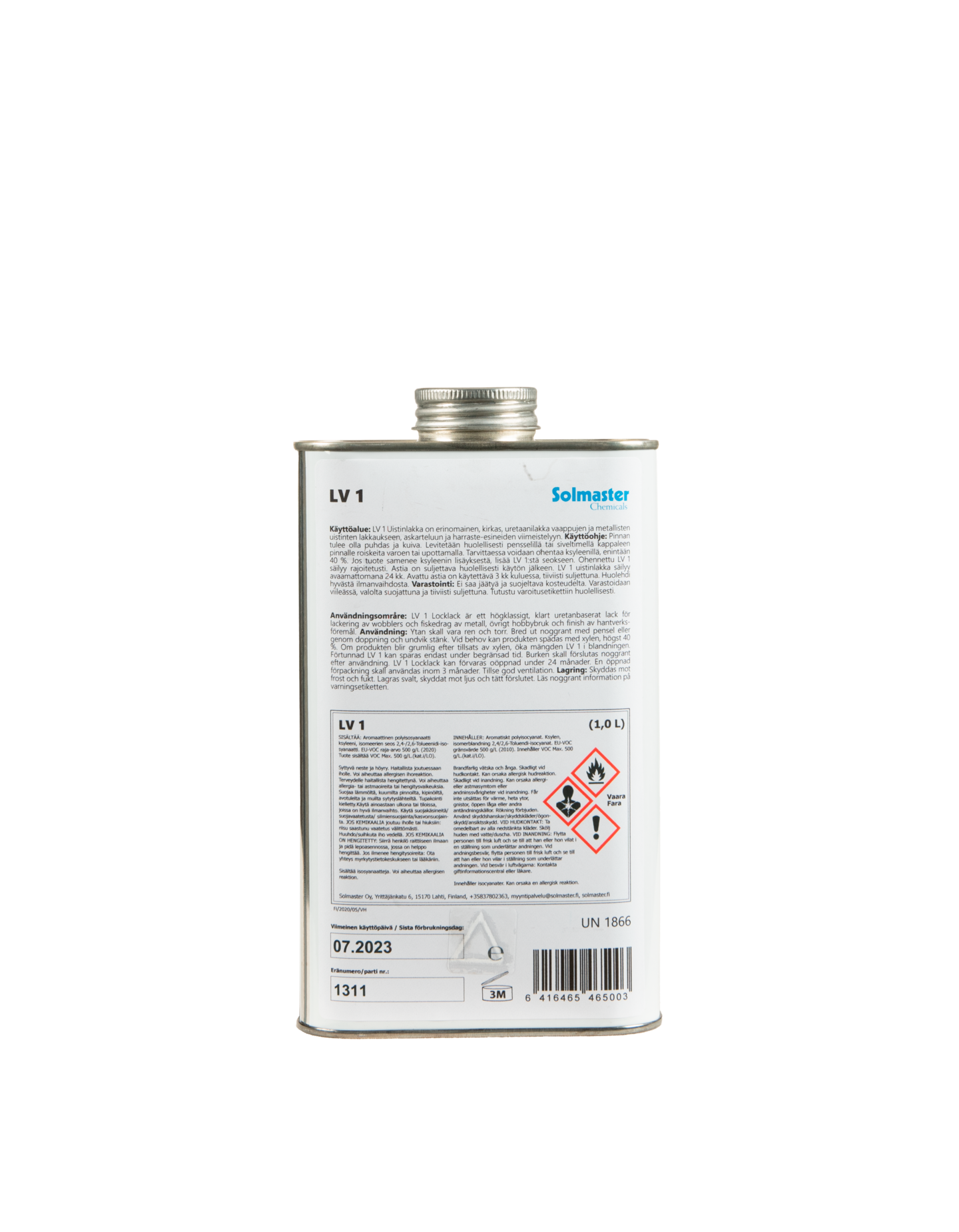 Uistinlakka LV 1 Solmaster 1l