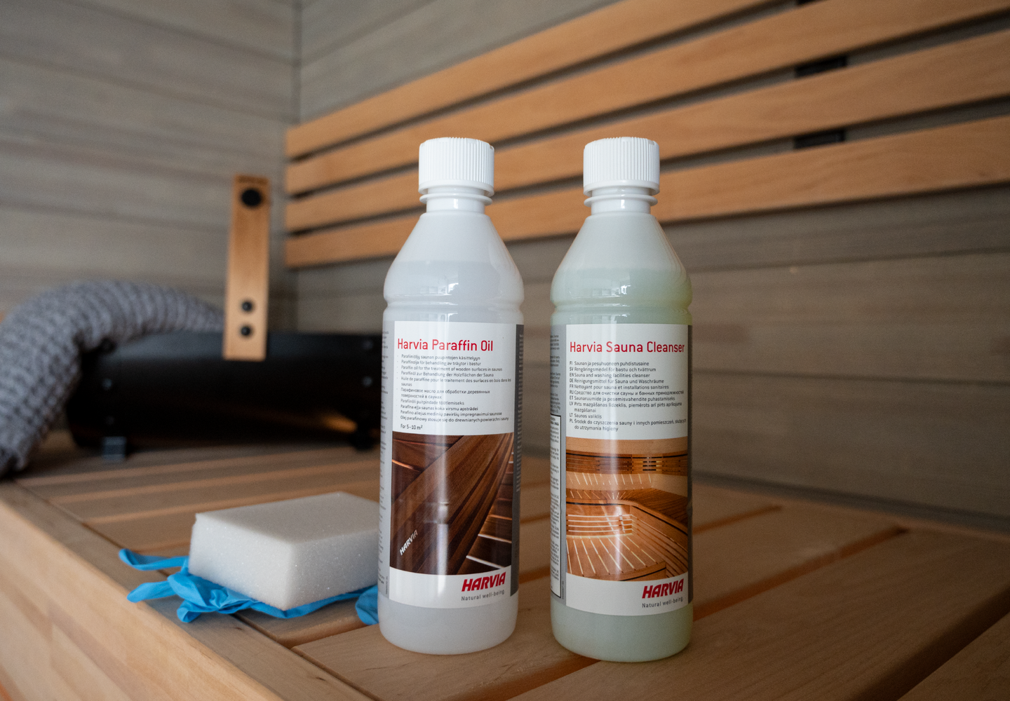 SAUNA CARE SET/PARAFFIN HARVIA BASTU