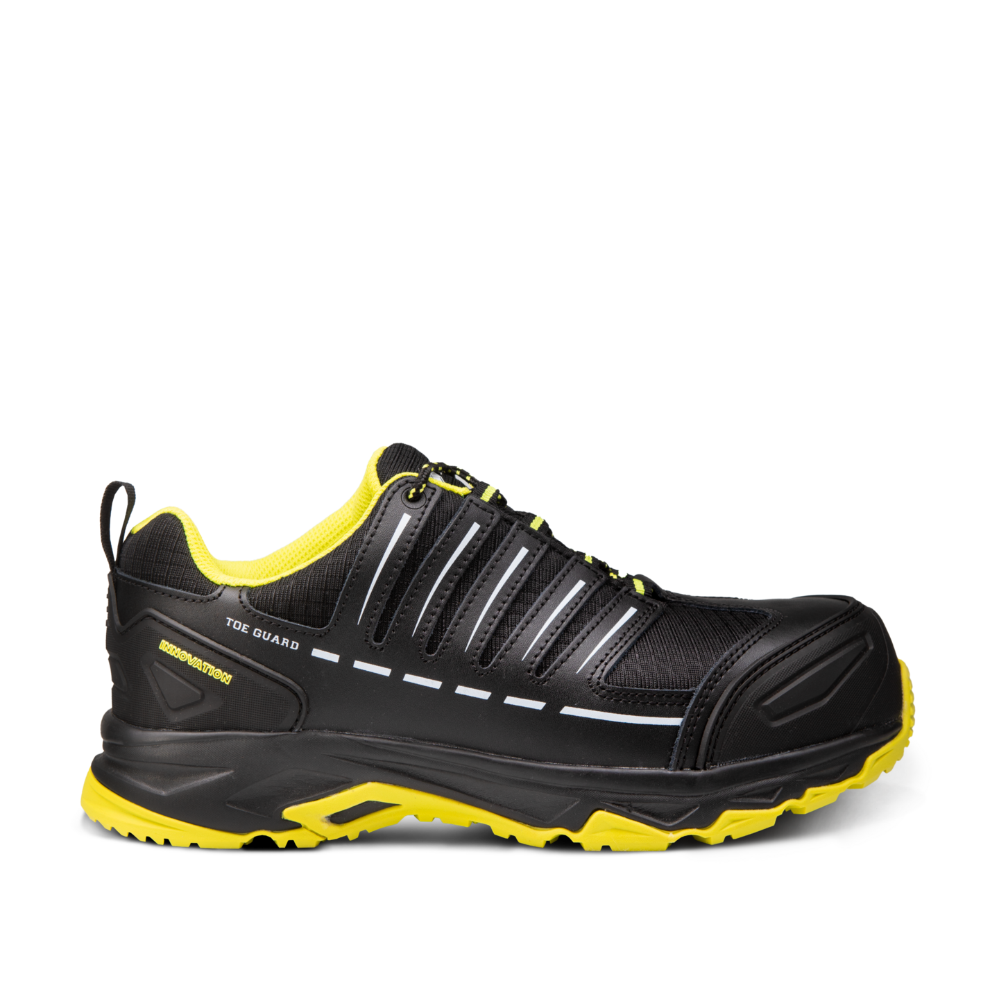 Turvakengät Toe Guard Sprinter S3 musta-keltainen