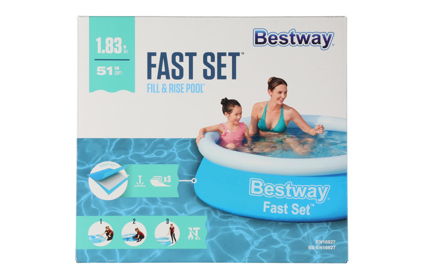 Uima-allas Bestway 183x51 cm 6+