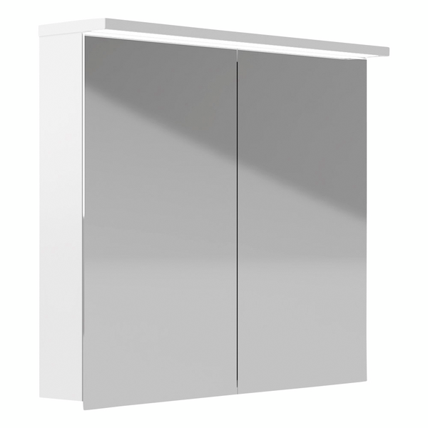 SPEGELSKÅP POLARIA KLARA 800 V JFB VIT