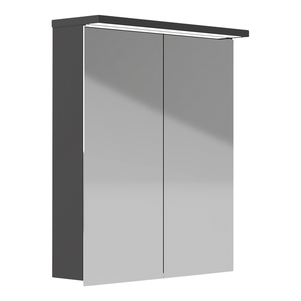 SPEGELSKÅP POLARIA KLARA 600 VÄNSTER GRÅ