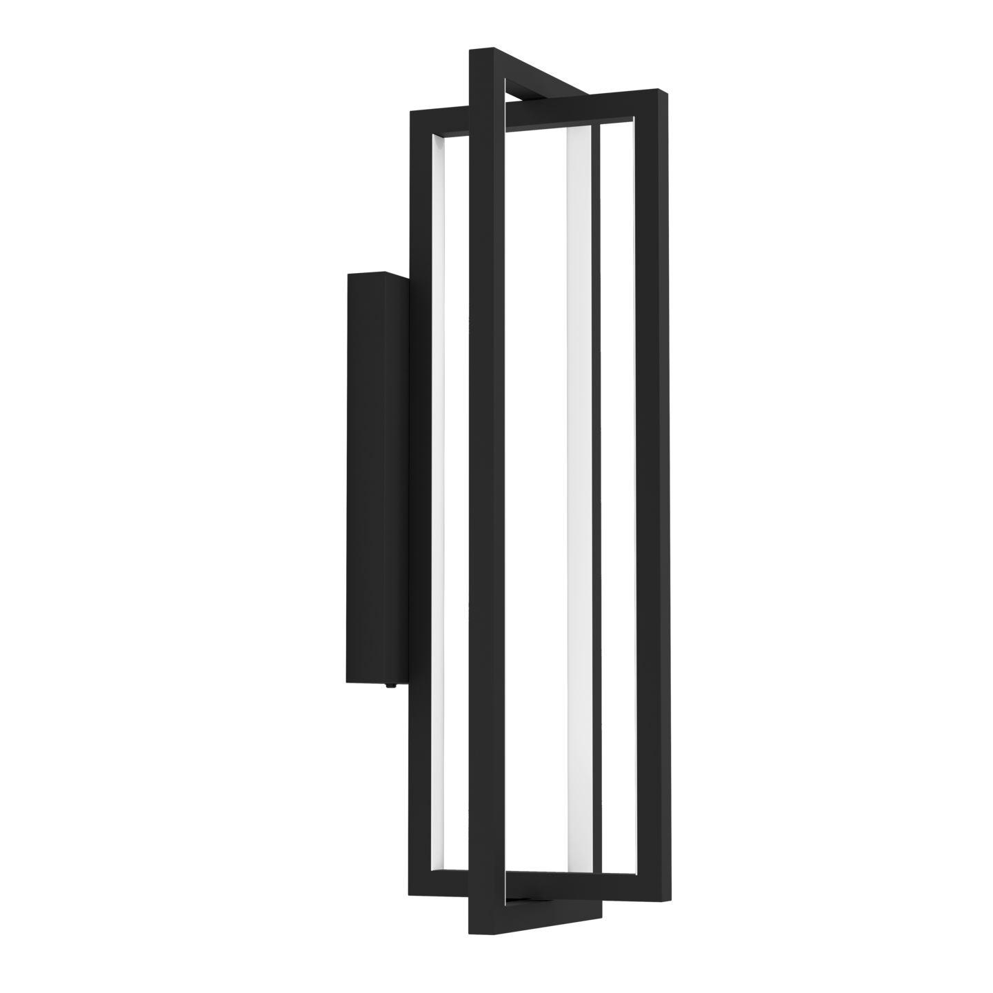 Seinävalaisin EGLO Siberia led 15,5W 16x19x30cm musta/valkoinen