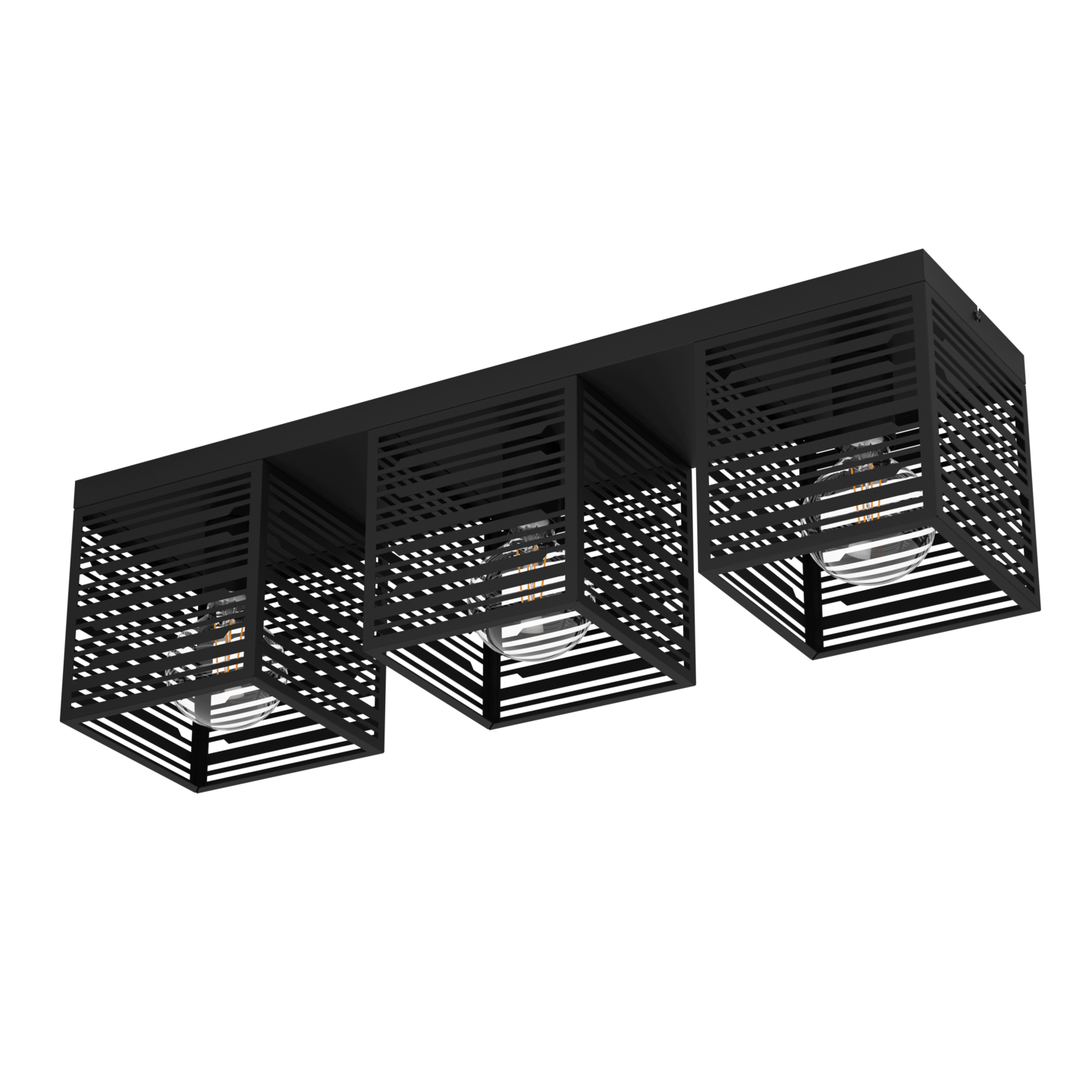 Kattovalaisin EGLO Piedritas 3x40W 73x18cm musta