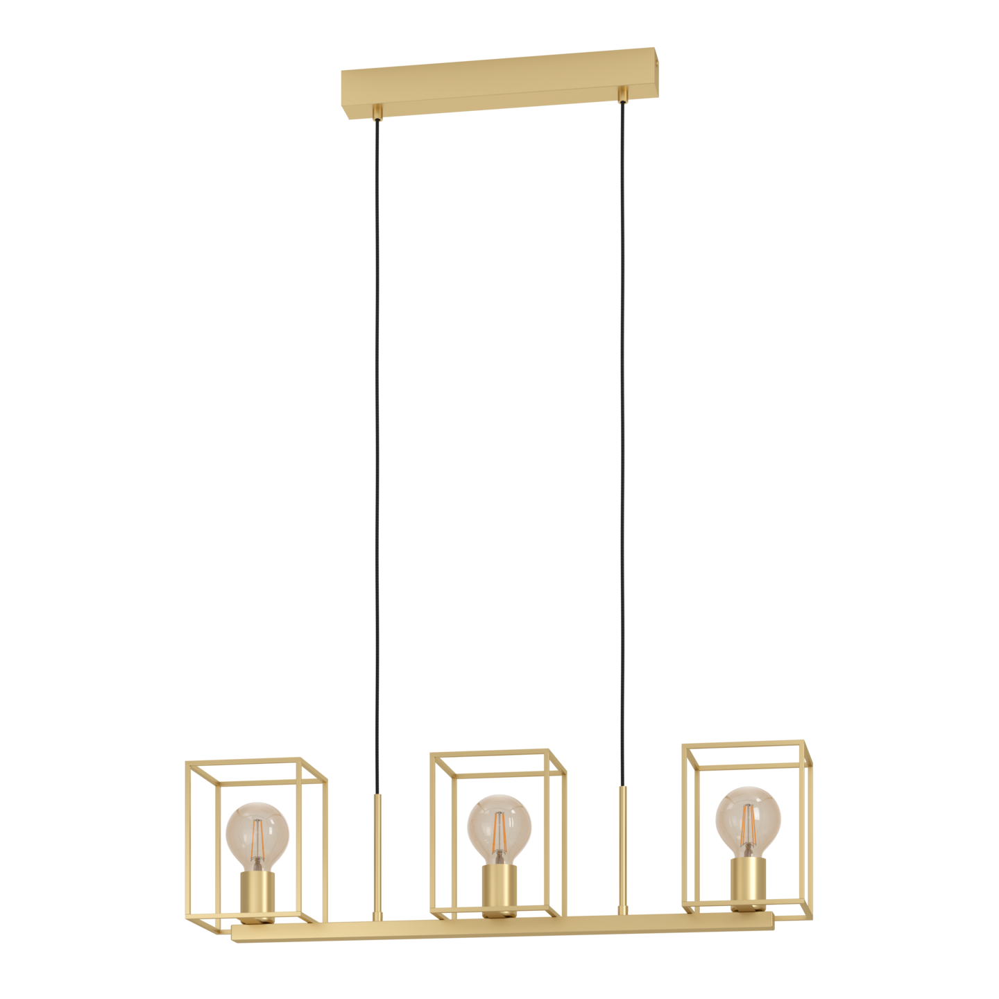 Riippuvalaisin EGLO Cumiole 3x40W 78x15cm kulta