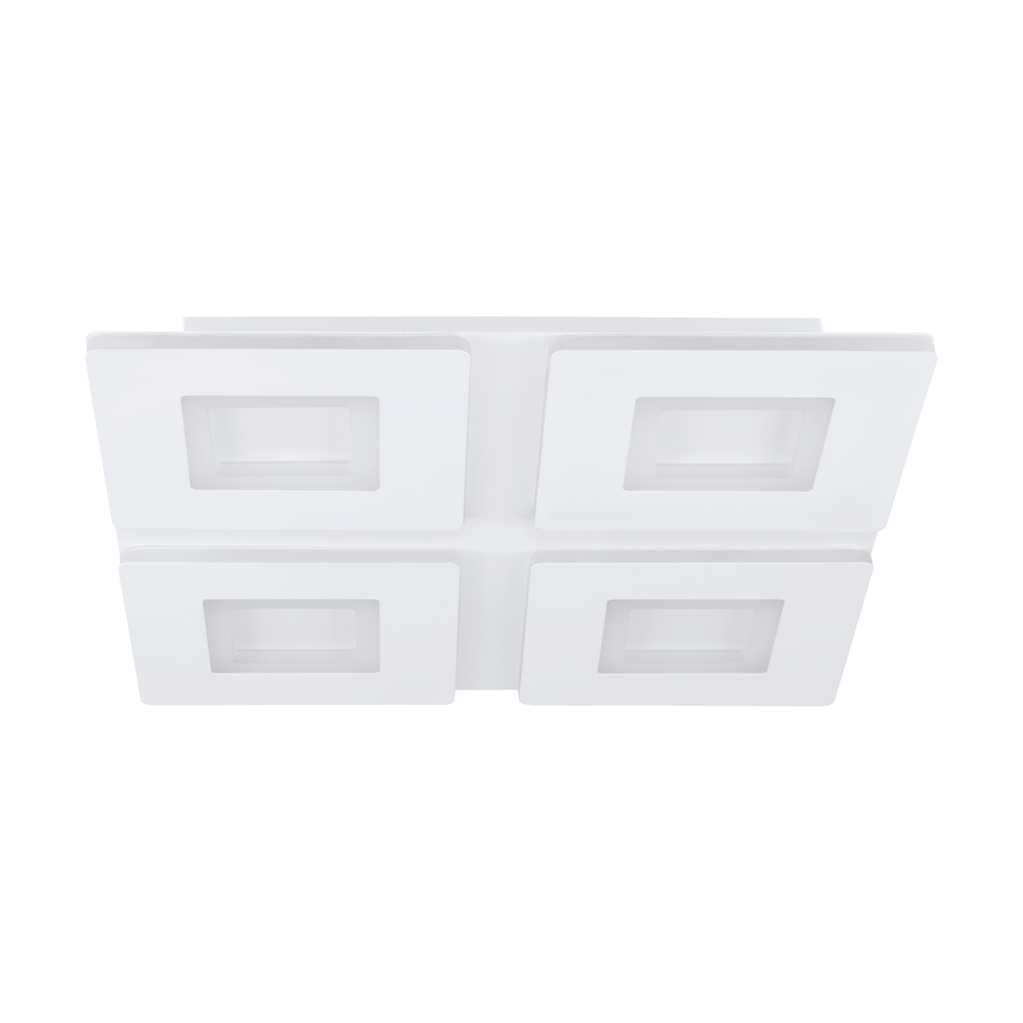 Kattovalaisin EGLO connect.z Padrogiano-Z led 4-osainen 26,2W 45x45cm valkoinen