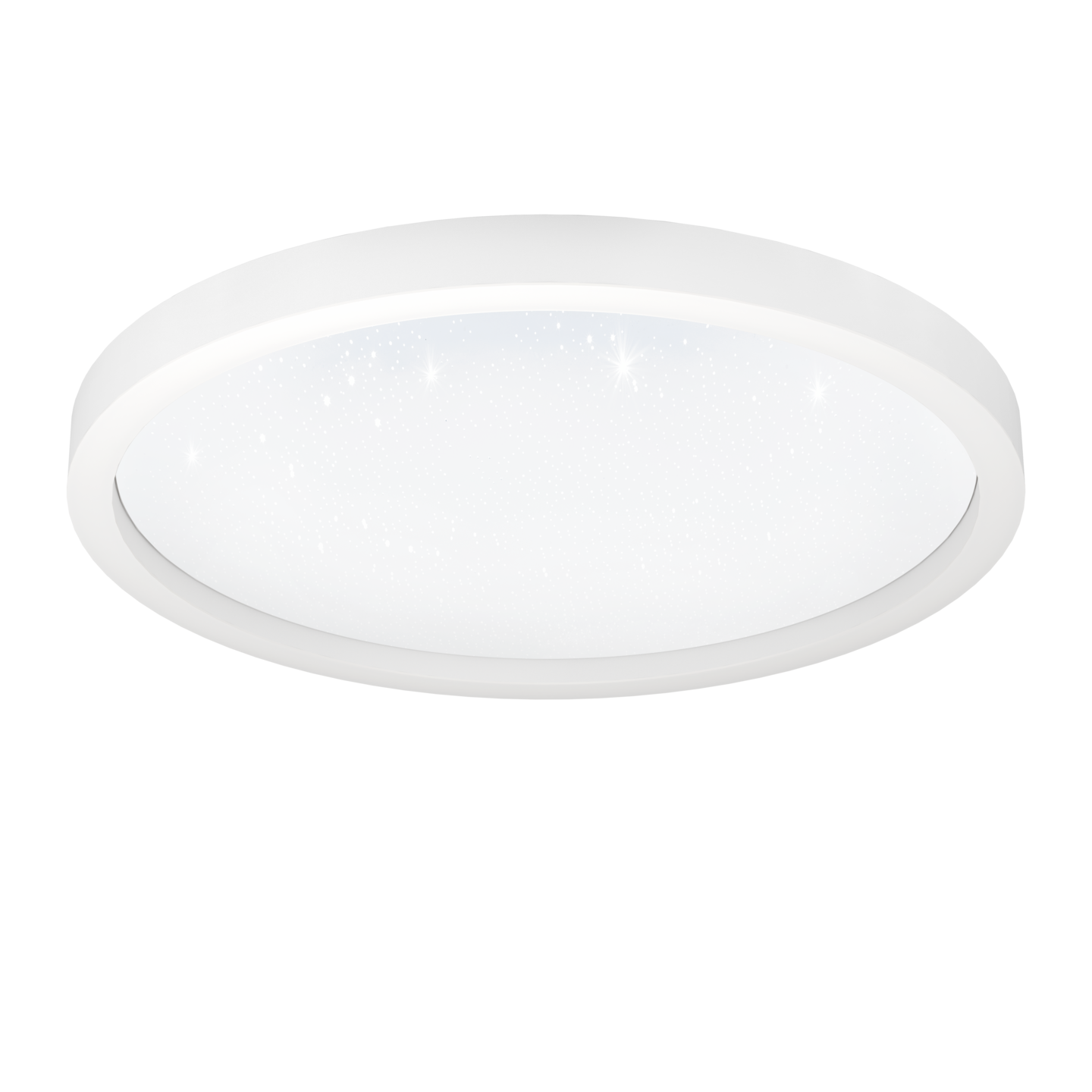 Plafondi EGLO connect.z Montemorelos-Z led 34,5W 57cm valkoinen kristalliefekti