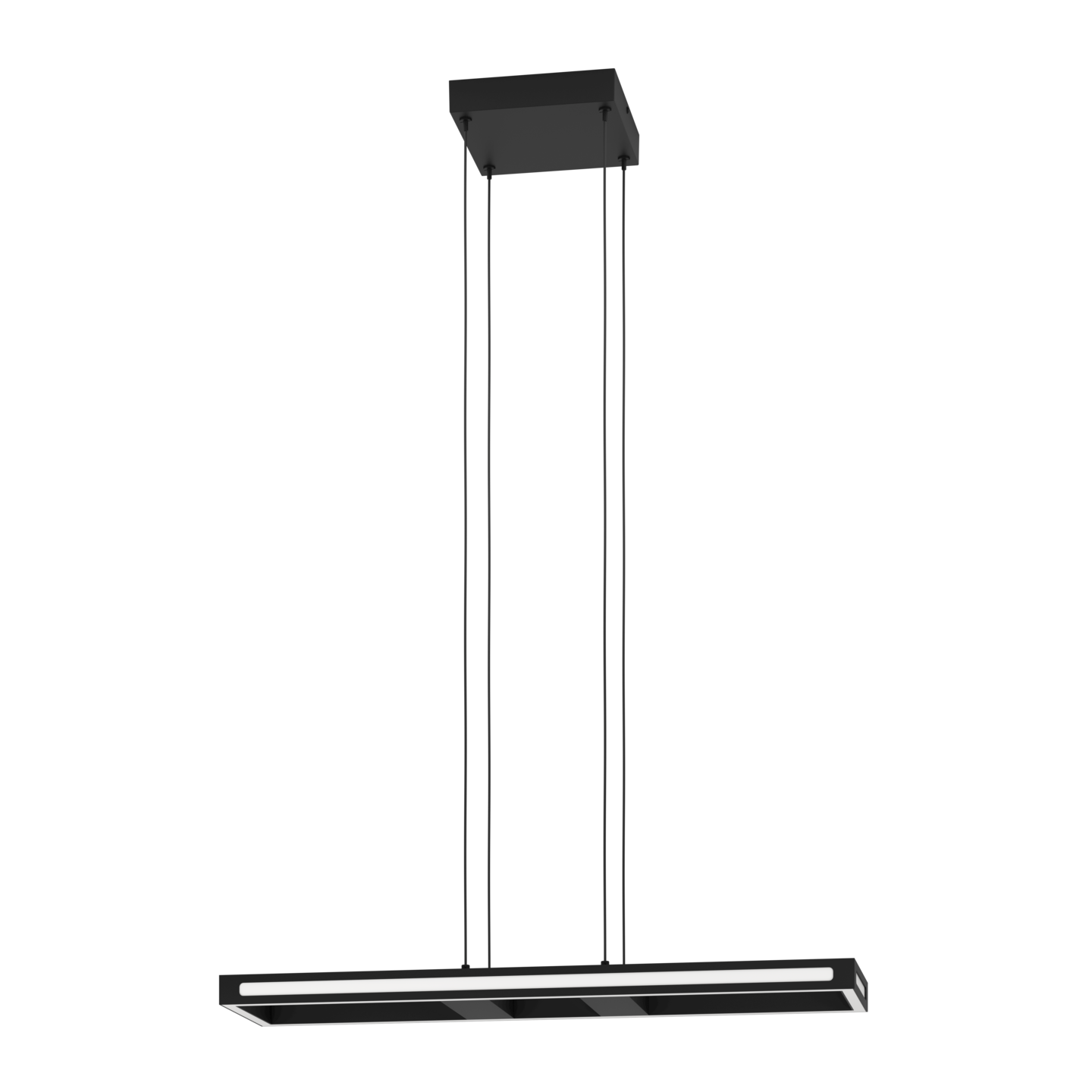 Riippuvalaisin EGLO connect.z Salvilanas-Z led 21W 77x20cm musta/valkoinen