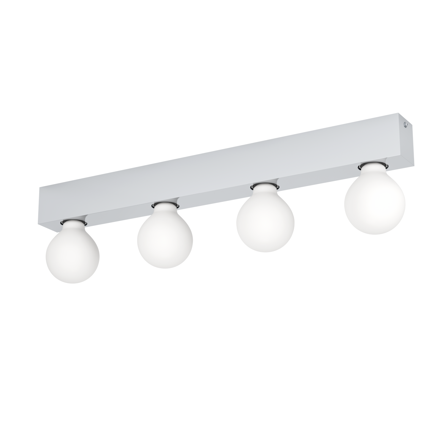 Seinävalaisin EGLO Guanal 4x40W 60x5x6cm kromi