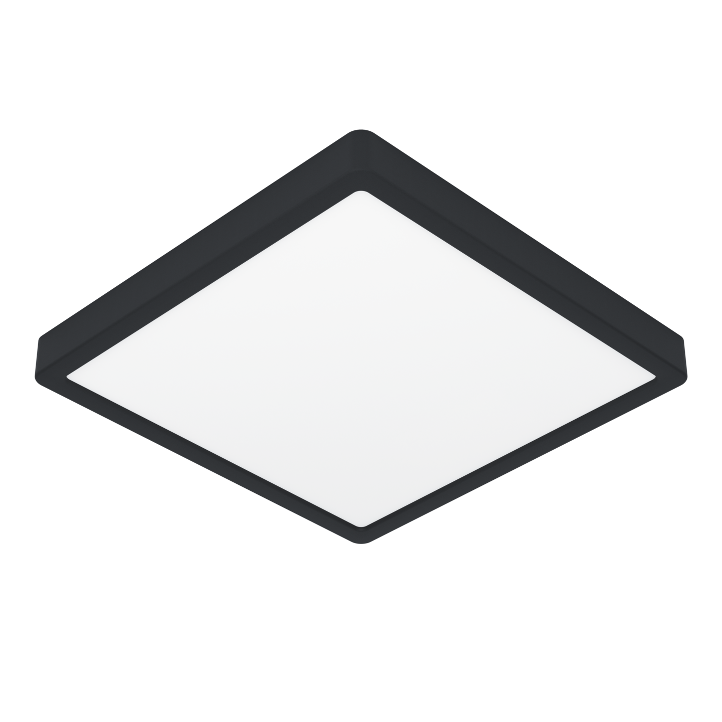 Plafondi EGLO Fueva 5 led 20,5W 28,5x28,5cm musta/valkoinen