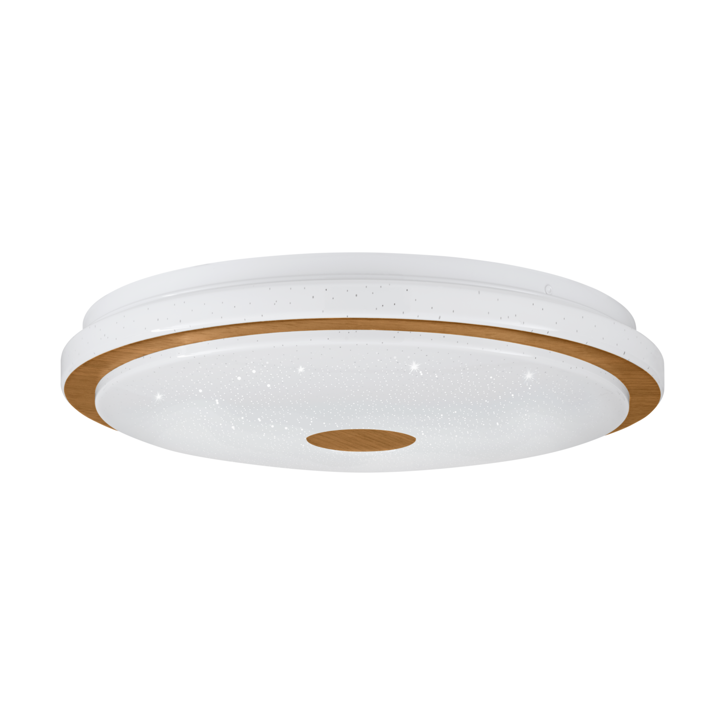 Plafondi EGLO Lanciano 1 led 24W 38cm valkoinen/puu