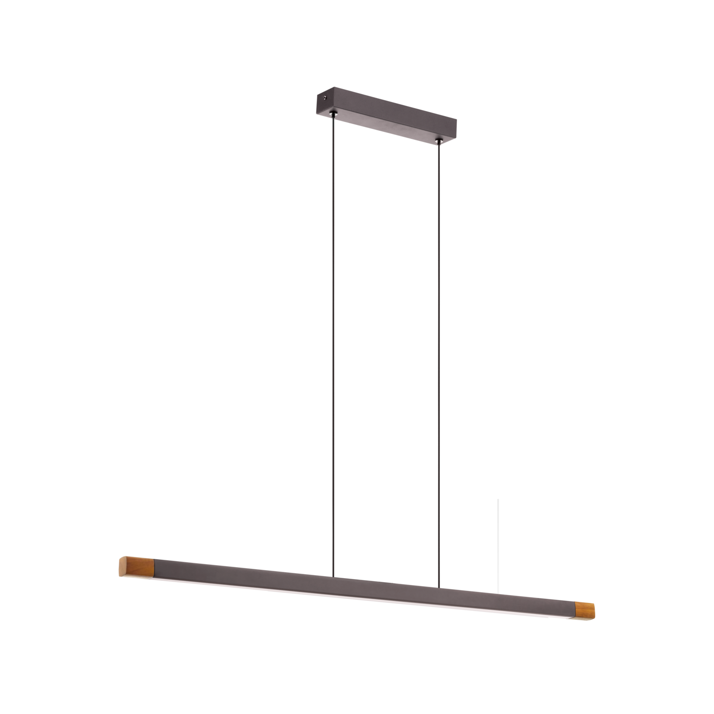 Riippuvalaisin EGLO Lisciana led 18W 87,5x3,5cm puu/harmaa/valkoinen