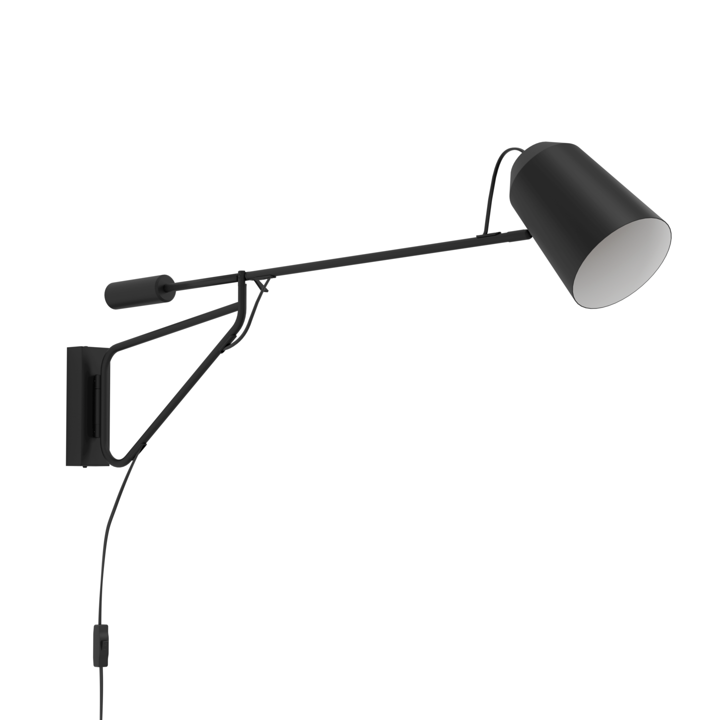 Seinävalaisin EGLO Loreto 1 28W 14x103x35cm musta/valkoinen