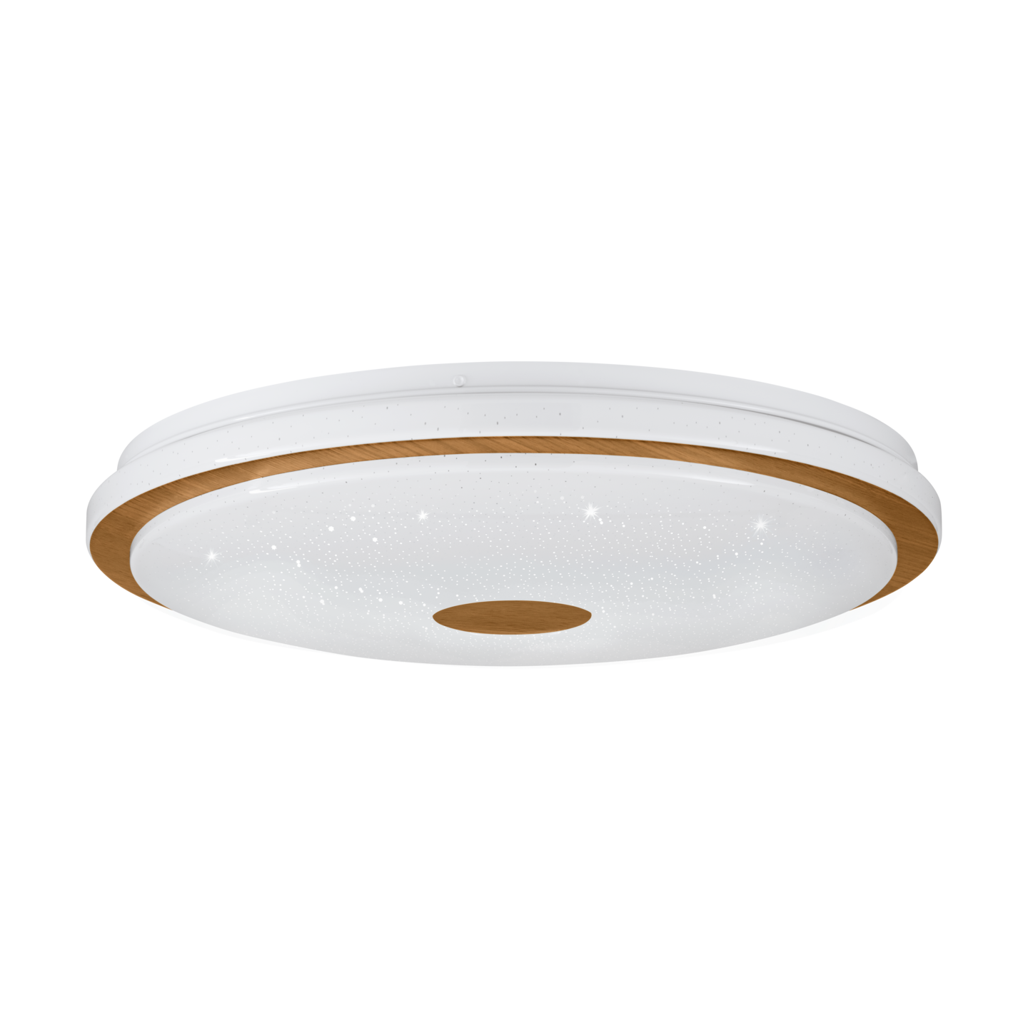 Plafondi EGLO Lanciano 1 led 35W 48cm valkoinen/puu