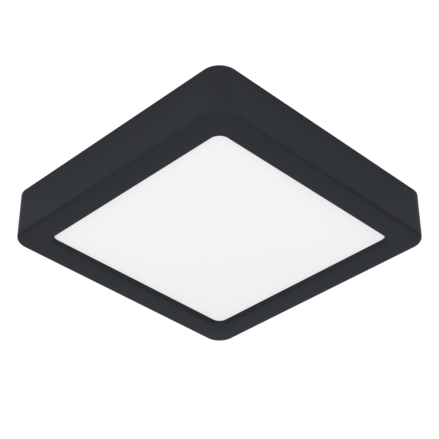 Plafondi EGLO Fueva 5 led 11W 16x16cm musta/valkoinen