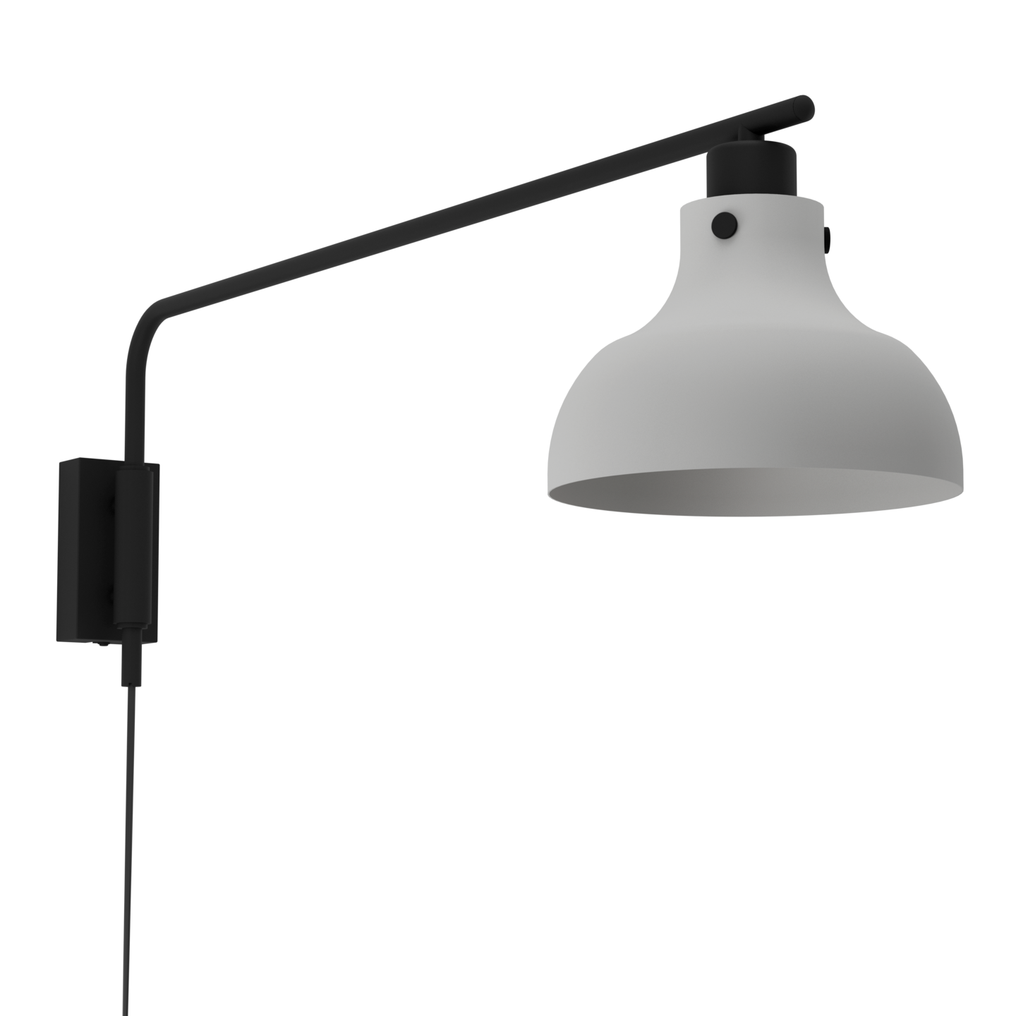 Seinävalaisin EGLO Matlock 40W 20x25x80cm harmaa/musta