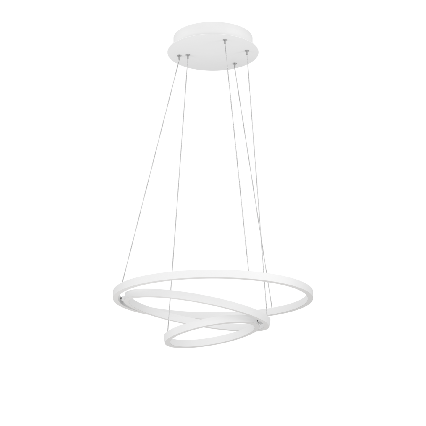 Riippuvalaisin EGLO connect.z Lobinero-Z led 43,2W 58cm valkoinen