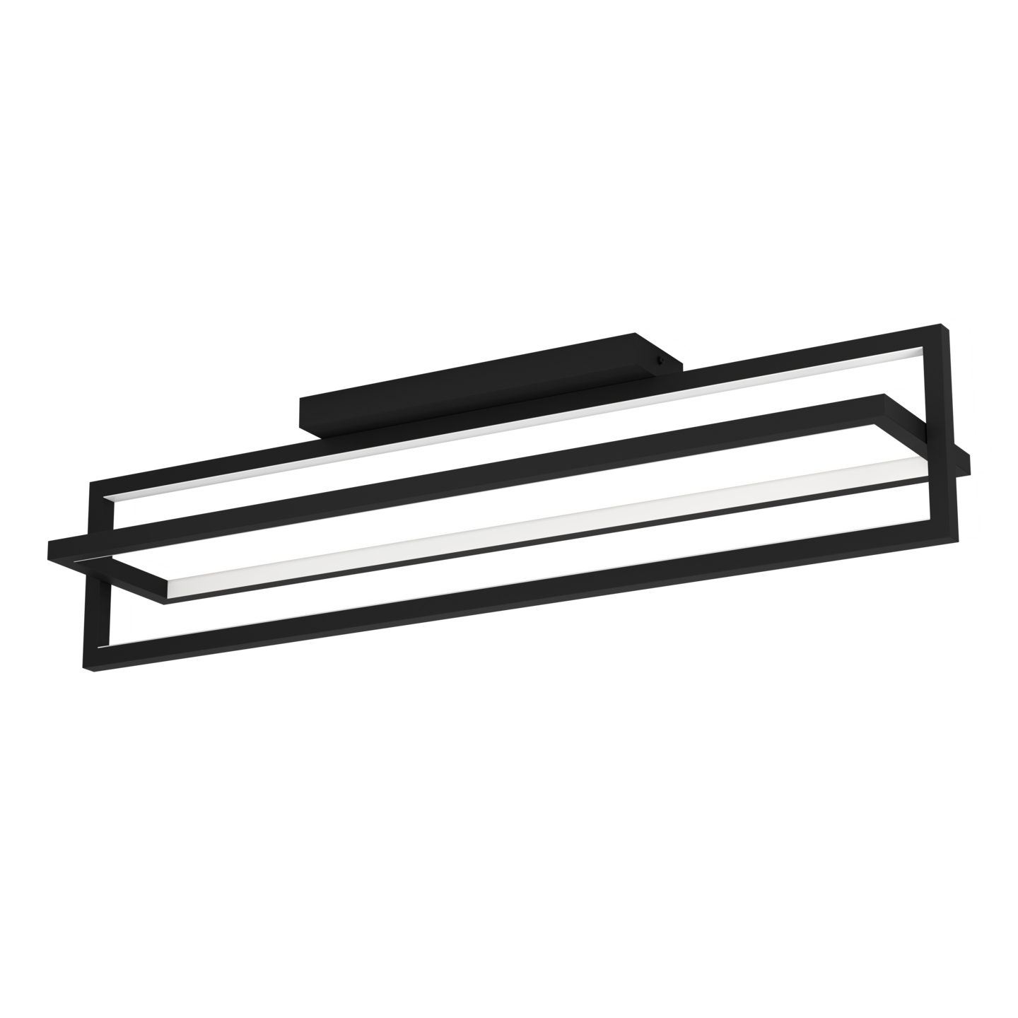 Kattovalaisin EGLO Siberia led 34W 78x16cm musta/valkoinen