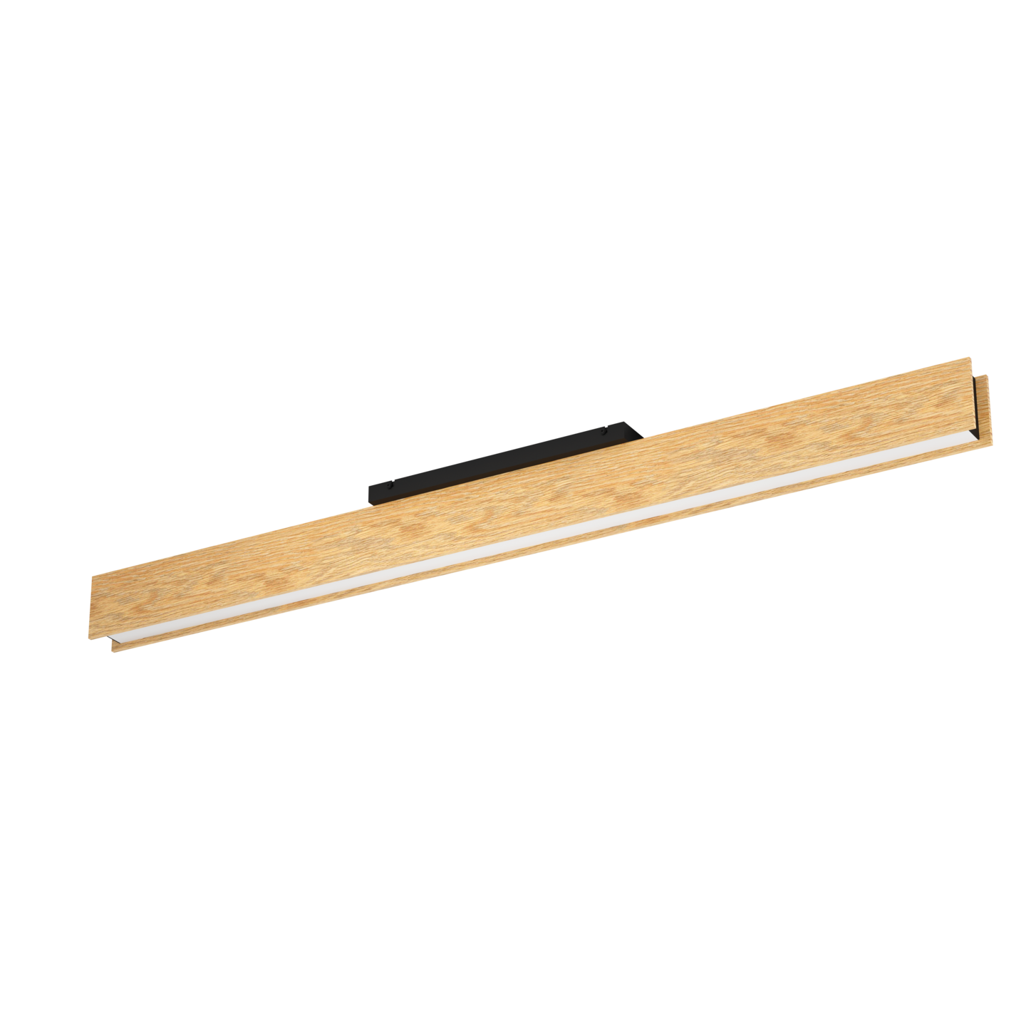 Kattovalaisin EGLO connect.z Anchorena-Z led 35W 123x8cm puu/musta