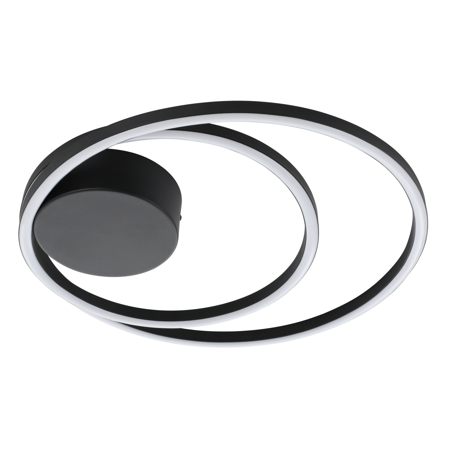 Kattovalaisin EGLO Ruotale led 36W 45cm musta/valkoinen