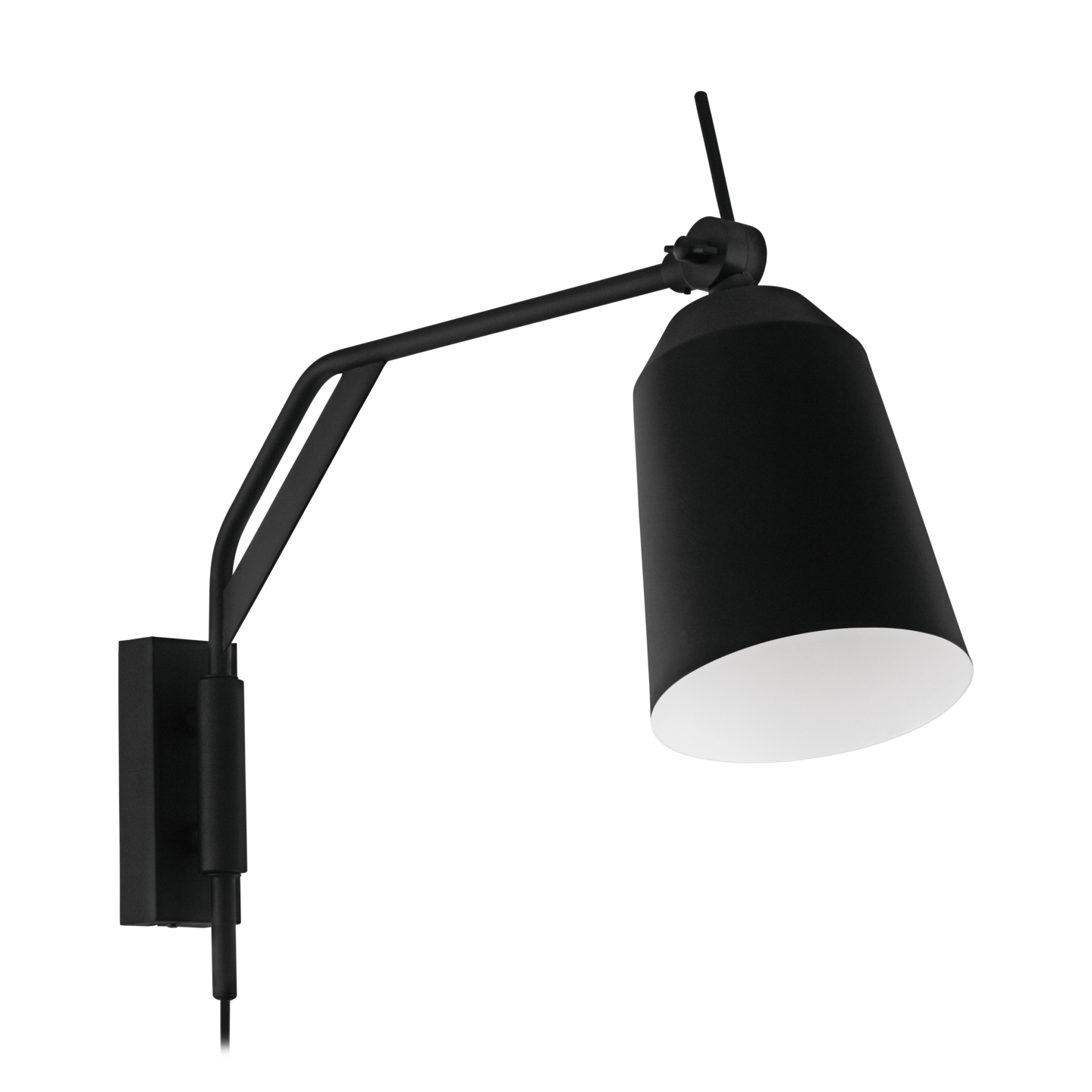 Seinävalaisin EGLO Loreto 40W 67x14x36,5cm musta/valkoinen