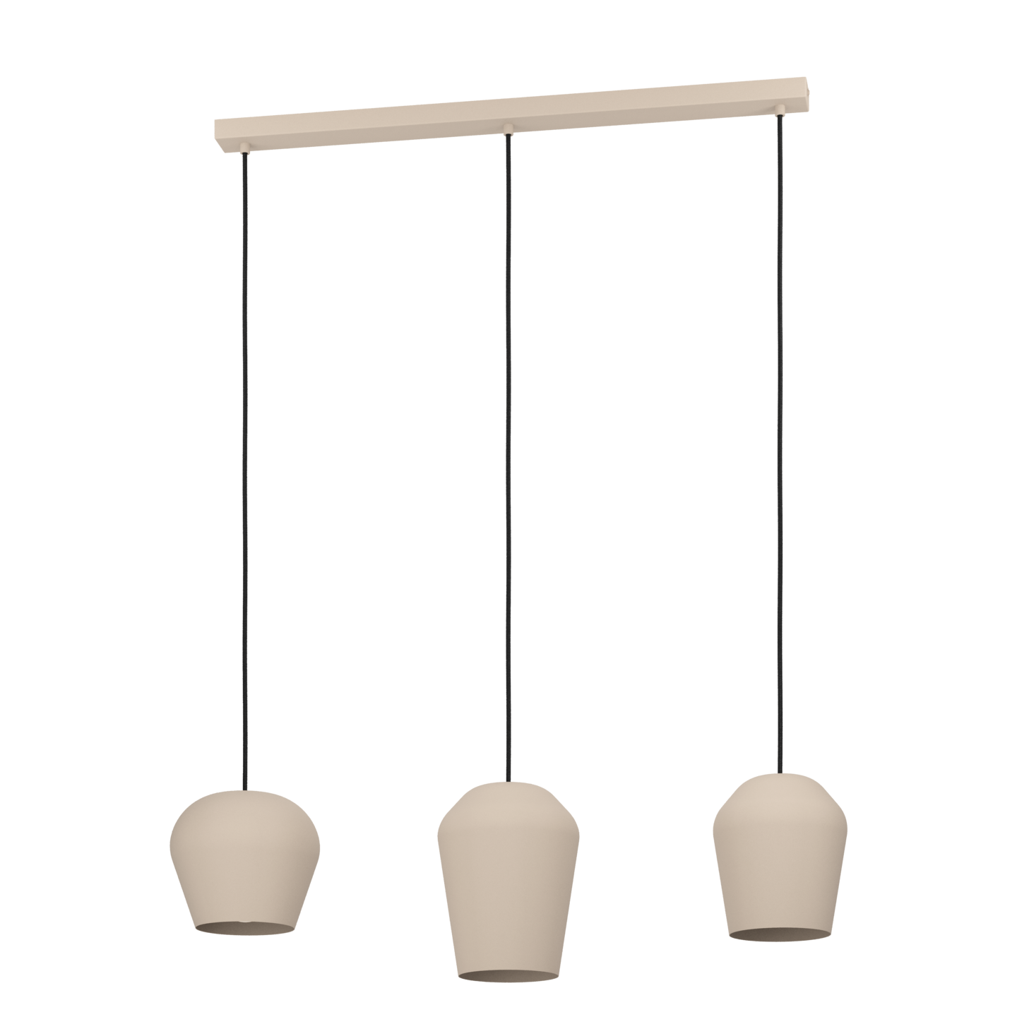 Riippuvalaisin EGLO Cambaito 3-osainen 3x40W 89,5x19,5cm hiekka