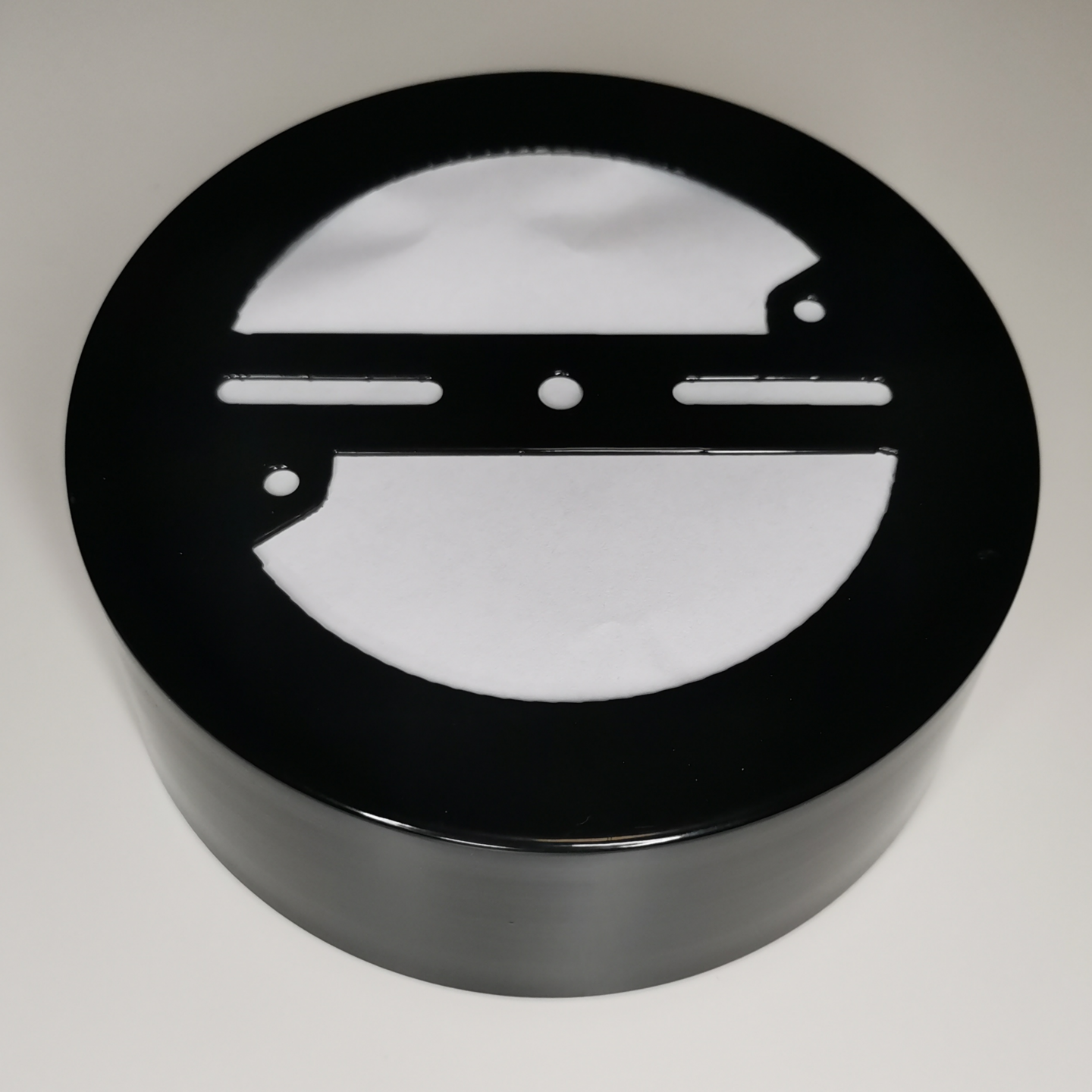 Valaisinasennusadapteri STEELYDESIGN musta