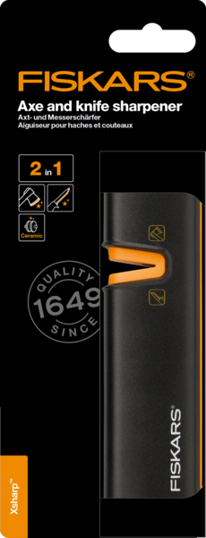 Kirveen- ja veitsenteroitin Fiskars