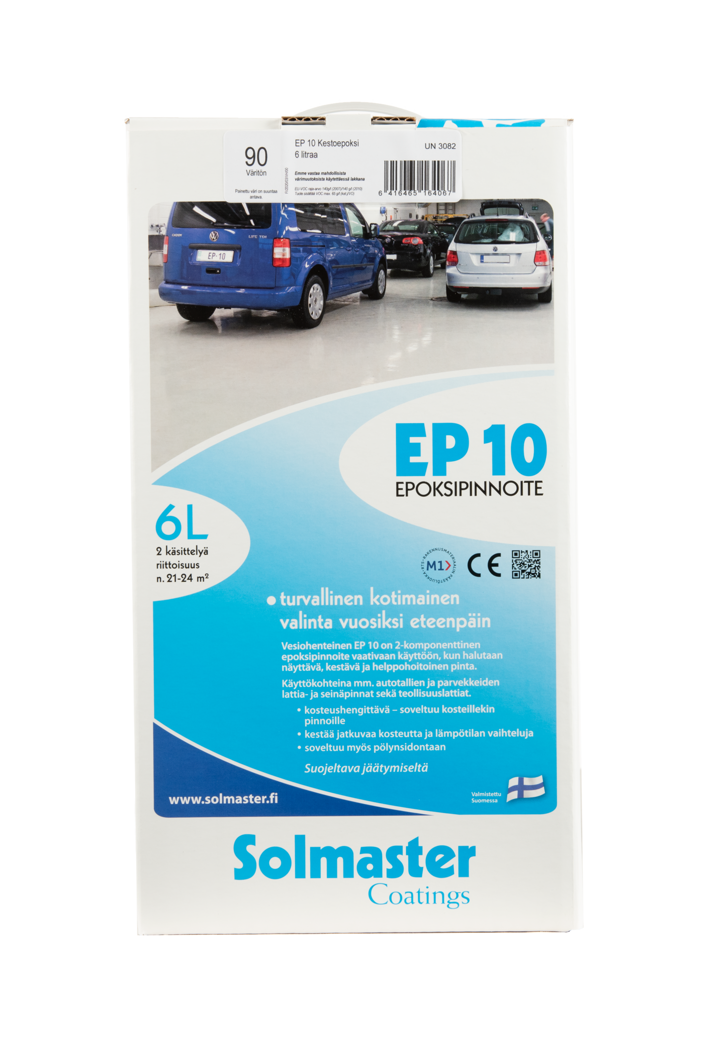 Epoksipinnoite Solmaster EP 10 6l väritön