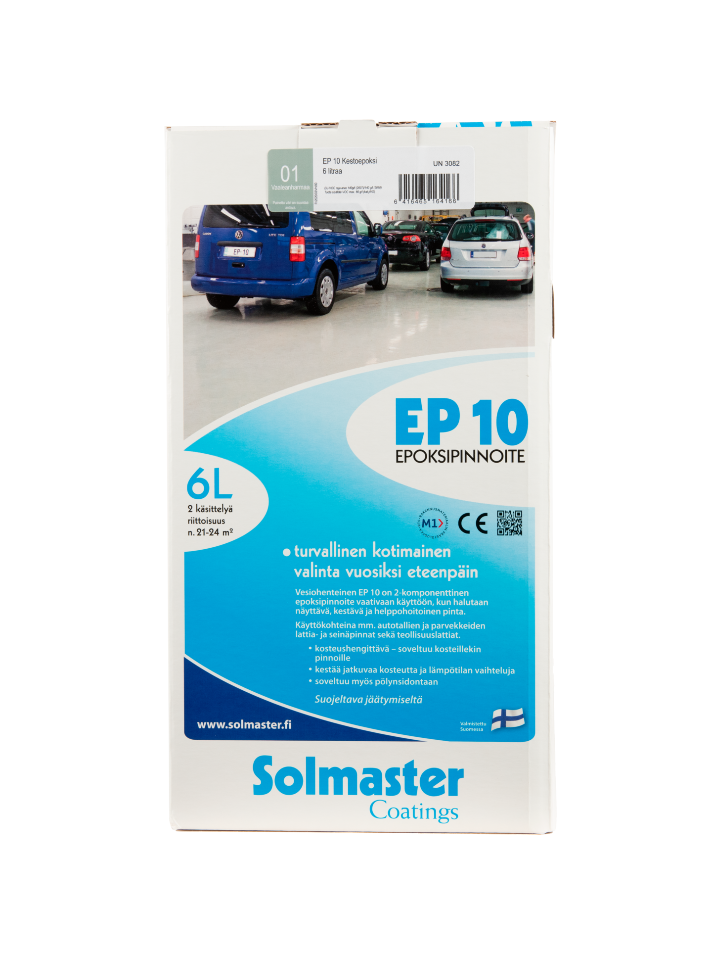 Epoksipinnoite Solmaster EP 10 6l RAL 7038