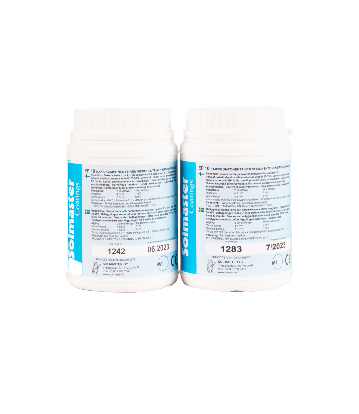 Epoksipinnoite Solmaster EP 10 2l väritön