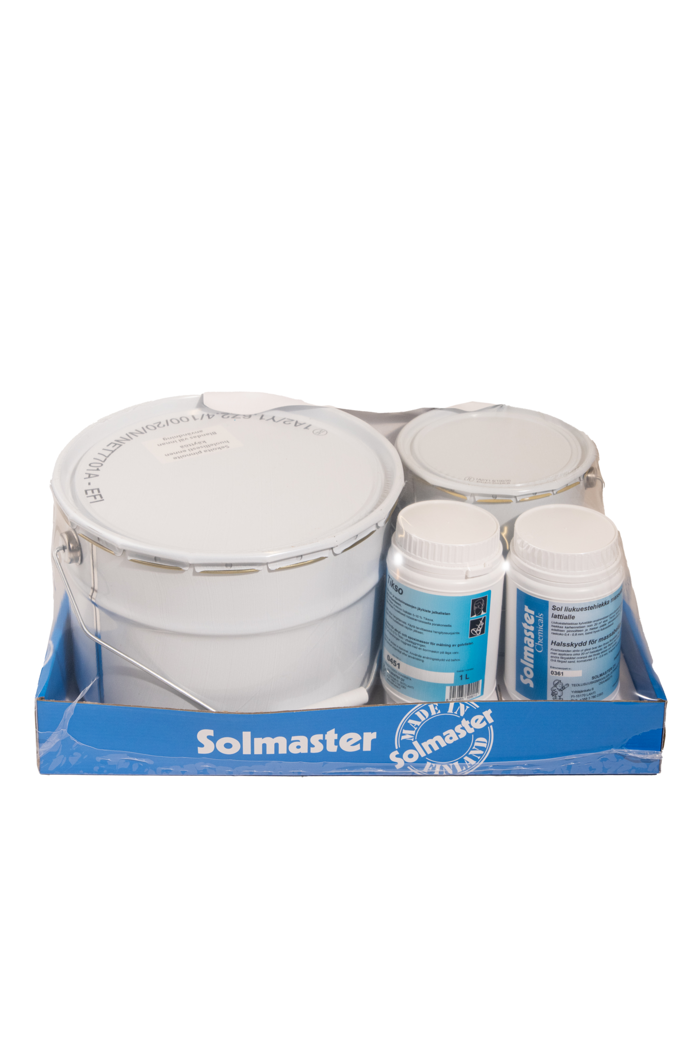 Epoksimassa Solmaster Garage EP 1 12kg RAL 7038