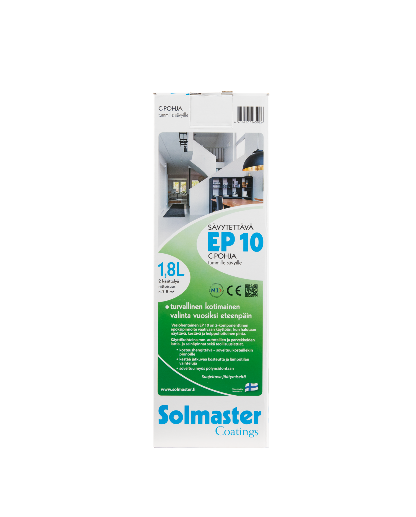 Epoksipinnoite Solmaster EP 10 1,8l C sävytettävä