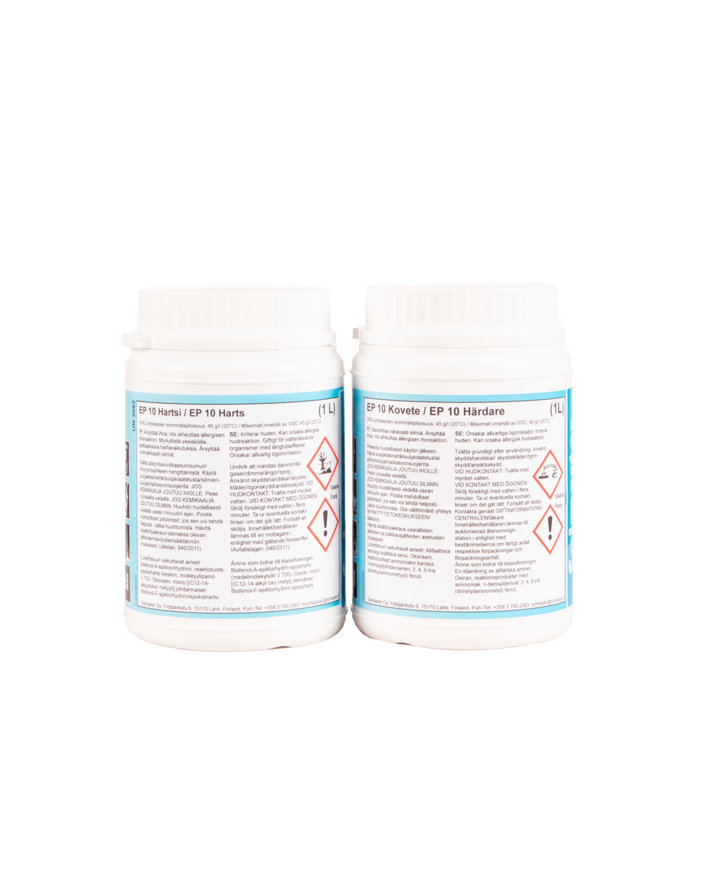 Epoksipinnoite Solmaster EP 10 2l RAL 7001