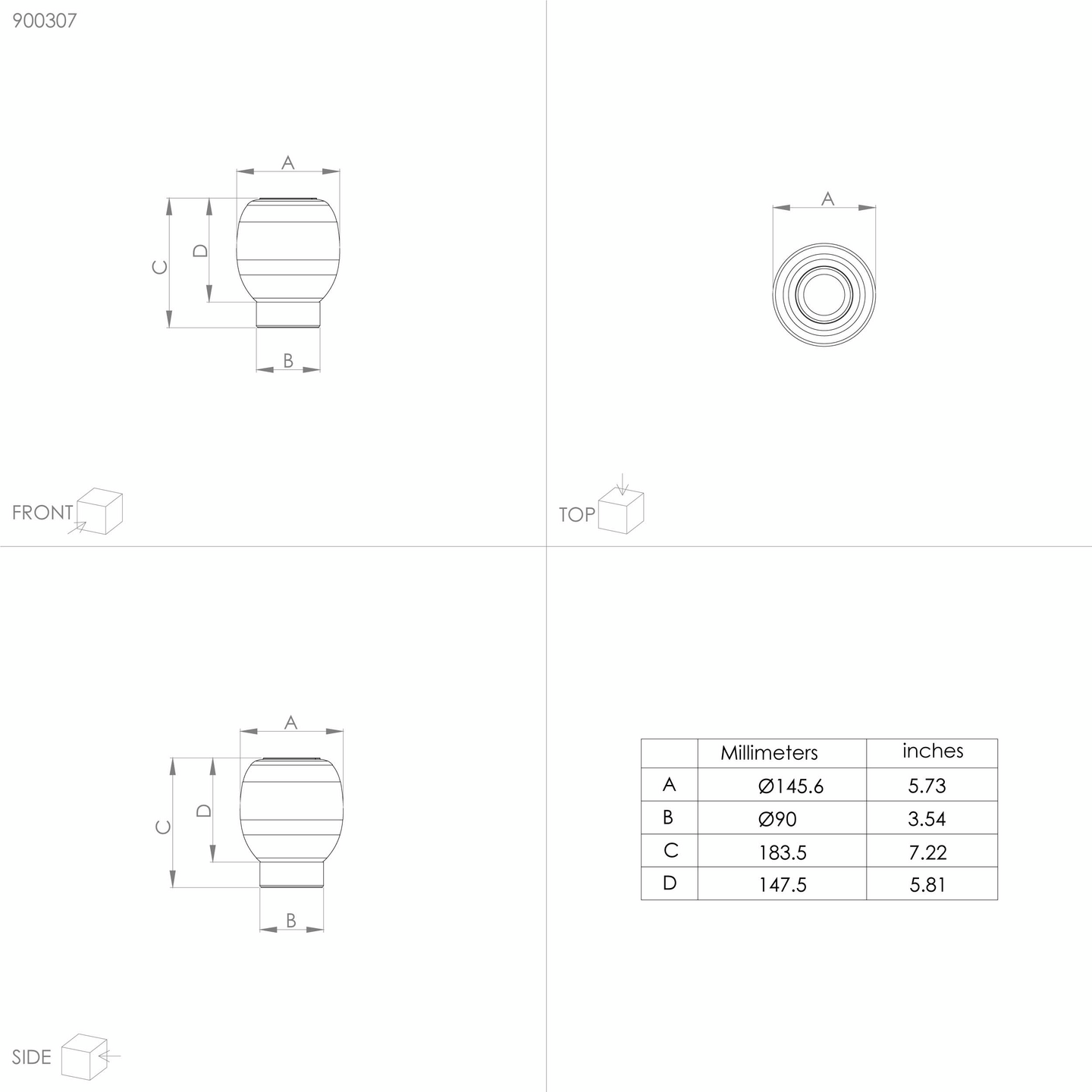 Pöytävalaisin EGLO Manzanares lasi/messinki
