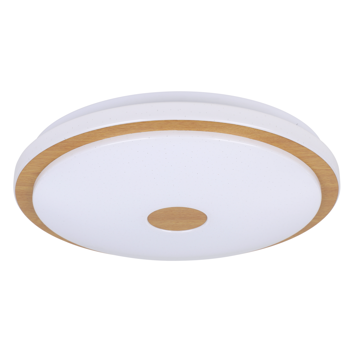 Plafondi EGLO Lanciano 1 led 24W 38cm valkoinen/puu