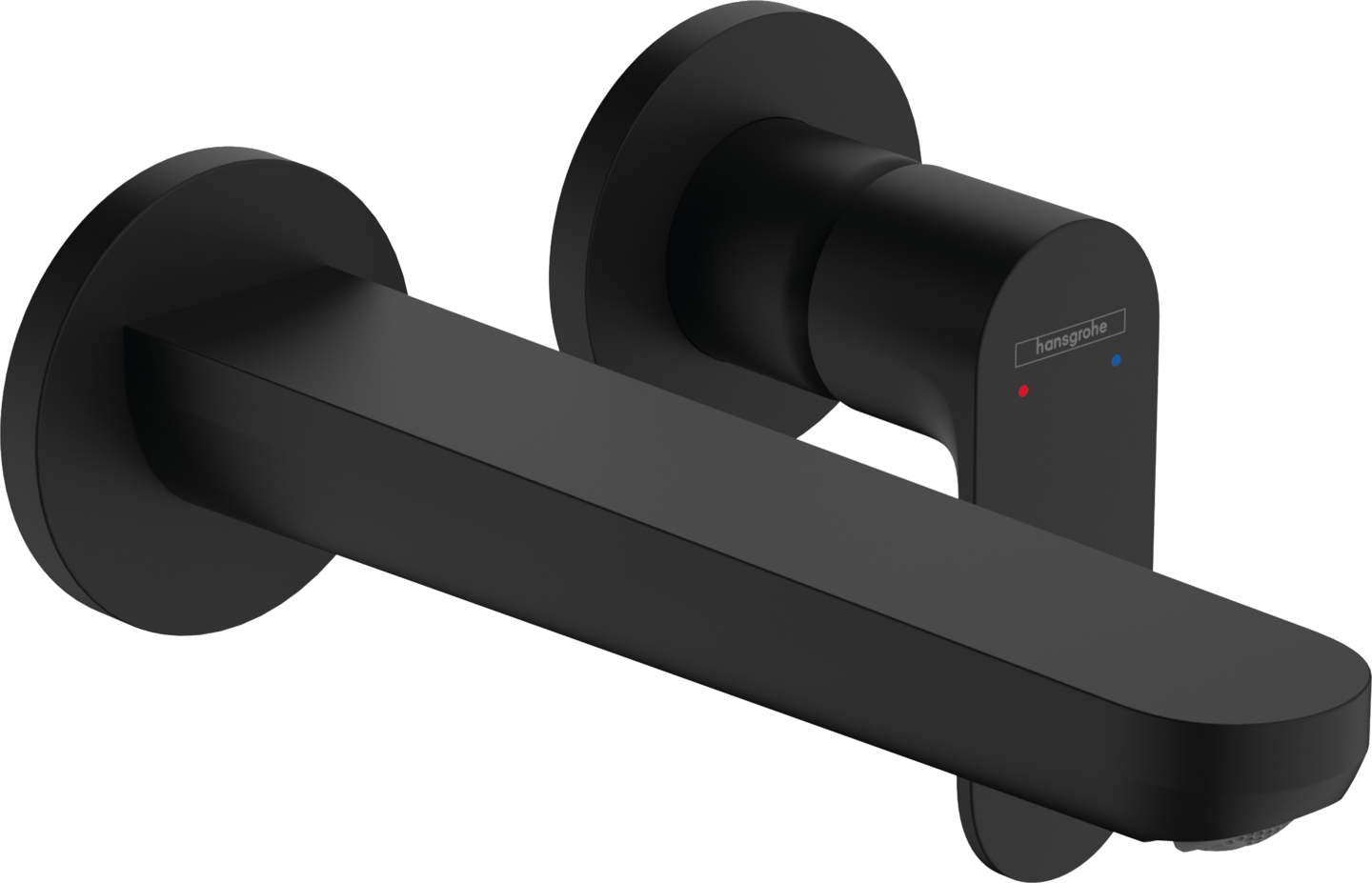 Pesuallashana Hansgrohe 72528670 Rebris seinä musta