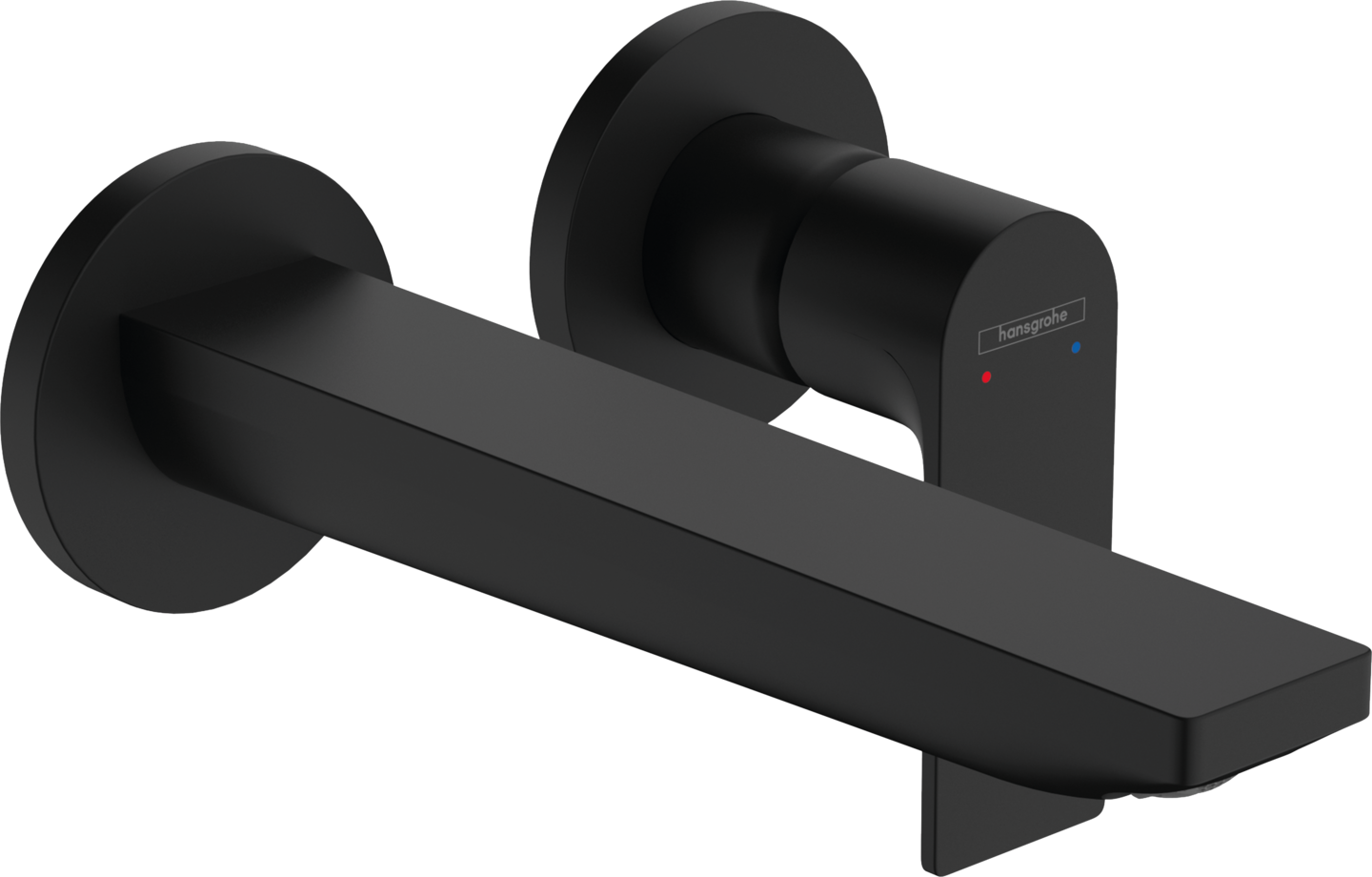 Pesuallashana Hansgrohe 72568670 Rebris E seinä musta