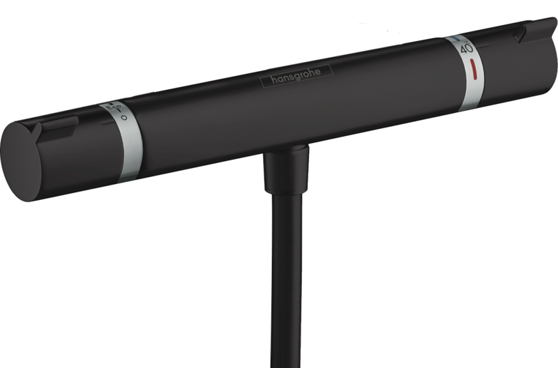 Suihkuhana Hansgrohe 13193670 Ecostat Comfort Nordic termostaatti musta
