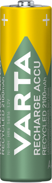 Akkuparisto VARTA ladattava NIMH AA 2100MAH 4kpl