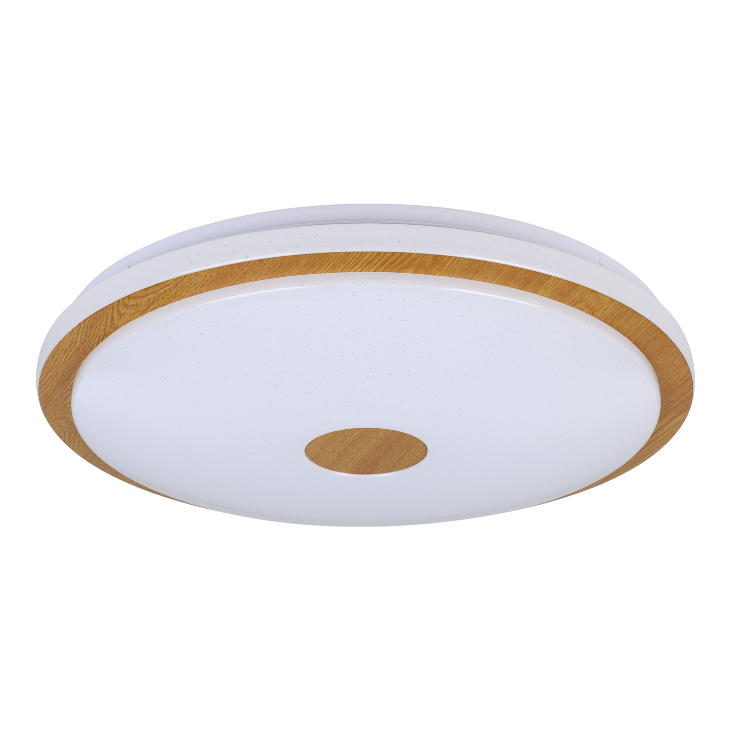 Plafondi EGLO Lanciano 1 led 35W 48cm valkoinen/puu