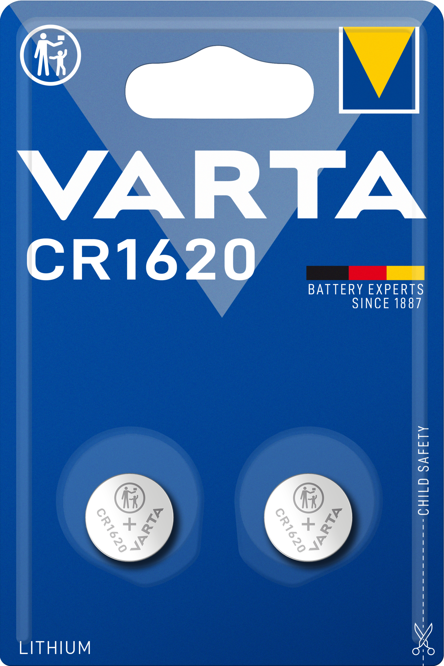 Batteri Cr1620 Litium Mynt 2St K Rauta