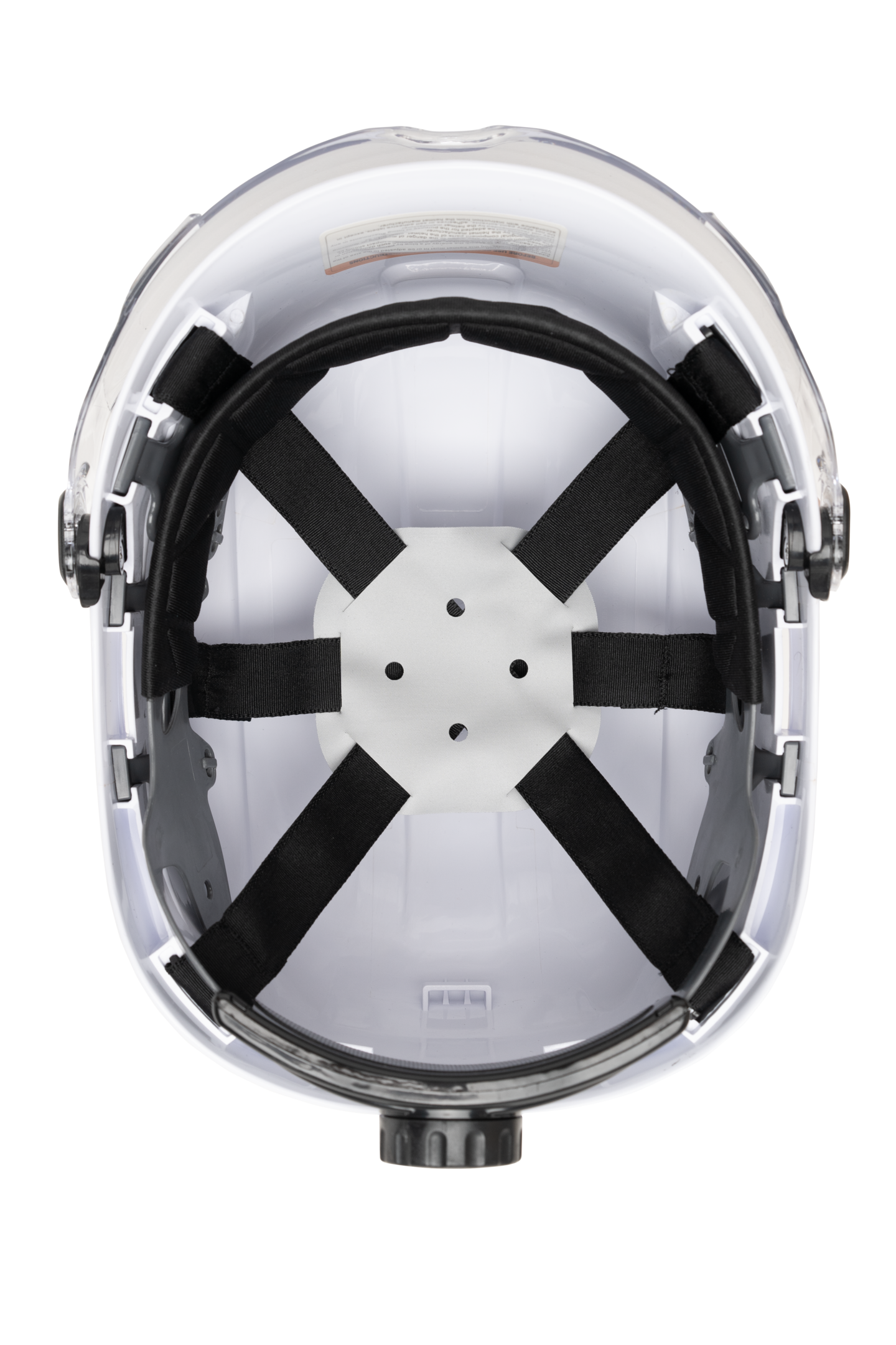 Kypärä Honeywell Fibre Metal venttiili, visiiri ja leukahihna valkoinen
