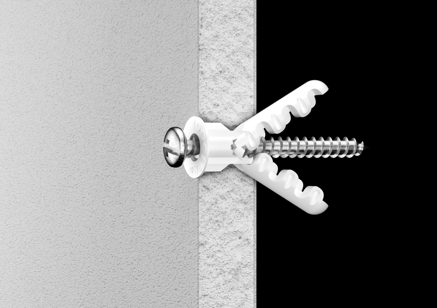 Tulppa Toggler Alligator AF6 6mm laipalla + ruuvit 5kpl