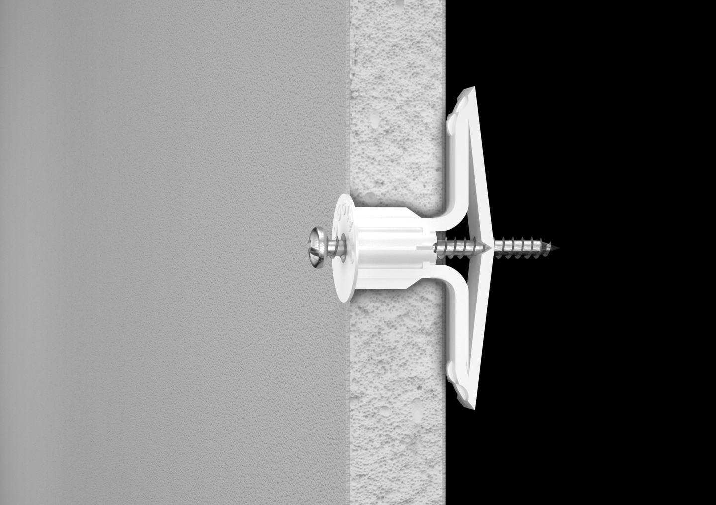Ohutlevyankkuri TOGGLER HWA TC 16-19mm + ruuvit 5kpl